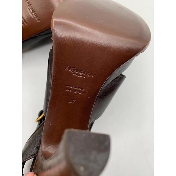 Yves Saint Laurent Jeanne Heels YSL EU size 37 US size 6.5 - Picture 10 of 15